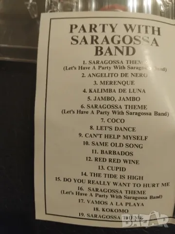 Saragossa Band - Party with Saragossa Band - аудио касета музика, снимка 2 - Аудио касети - 49323808