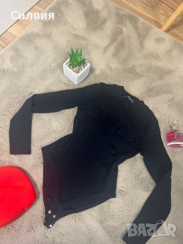 Черно боди рипс, снимка 6 - Блузи с дълъг ръкав и пуловери - 39111792