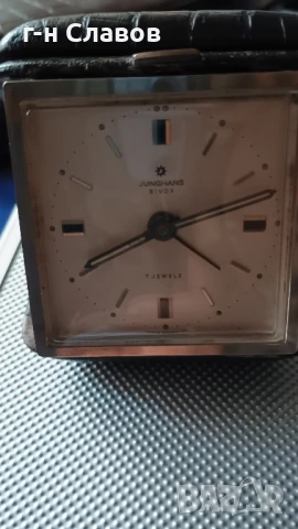 Antique Junghans Bivox Clock, 7 jewels , снимка 2 - Мъжки - 50621916