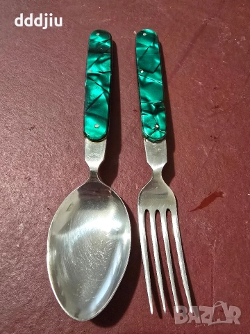 сгъваеми вилица и лъжица Петко Денев , снимка 7 - Антикварни и старинни предмети - 52857870