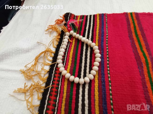 МОЛИТВЕНО КИЛИМЧЕ, снимка 3 - Антикварни и старинни предмети - 43942705