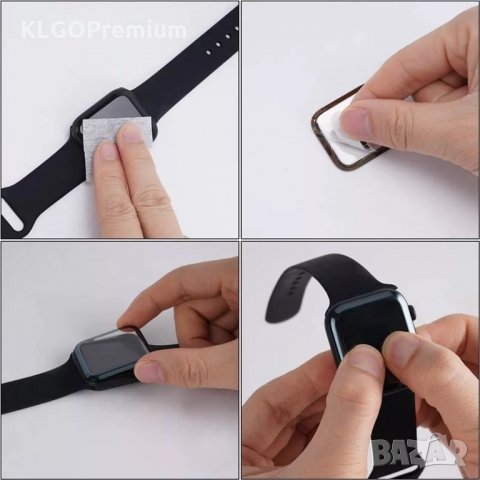 9D Стъклен Протектор за Apple Watch iWatch 38 40 42 44 стъкло mm, снимка 3 - Аксесоари за Apple - 32817152