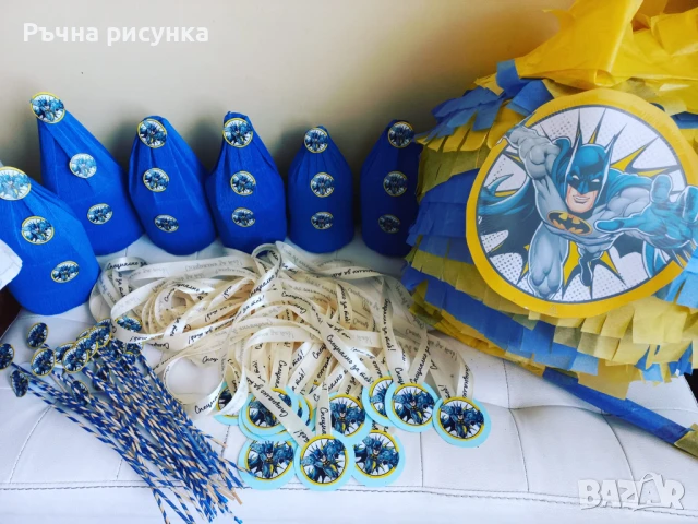 Парти артикули тема Батман, снимка 1