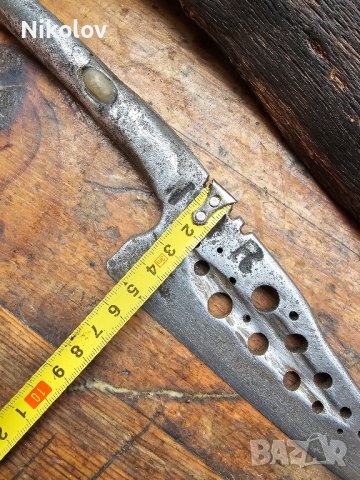 стар кован нож , снимка 4 - Антикварни и старинни предмети - 43623197
