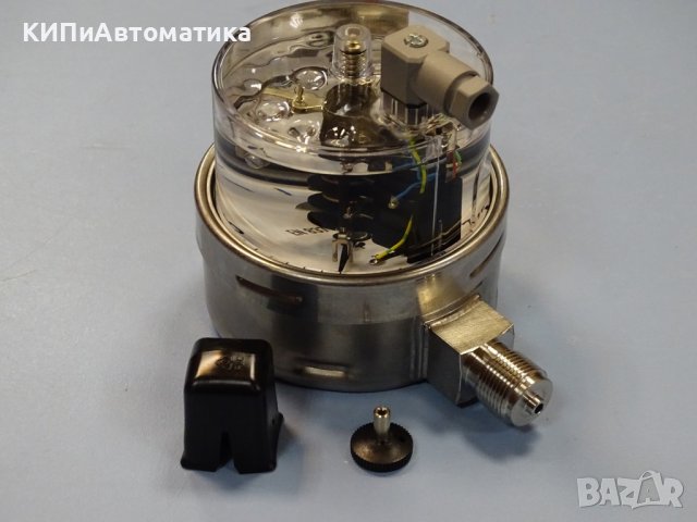 Електроконтактен Манометър WIKA cont 821.21 0-15Bar Ø85mm G1/2”, снимка 9 - Резервни части за машини - 37257054
