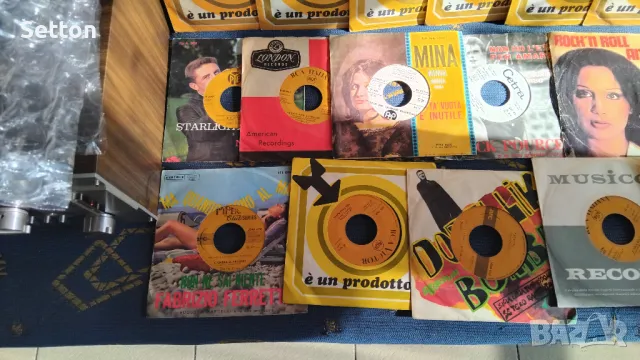 50бр малки грамофонни плочи, снимка 4 - Грамофонни плочи - 49854659