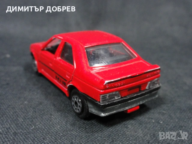 СТАРА РЕТРО МЕТАЛНА КОЛИЧКА PEUGEOT 405 MAJORETTE FRANCE, снимка 3 - Колекции - 53151641