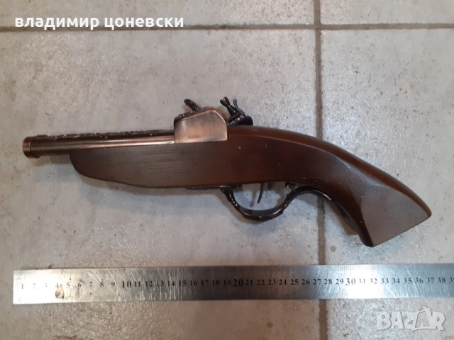 Красив кремъчен пистолет,пищов,оръжие, снимка 2 - Колекции - 52016157