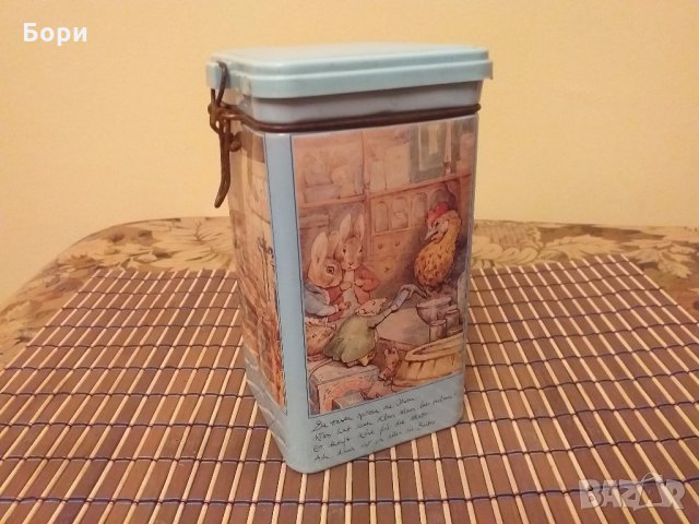 EDUSCHO Метална кутия 1988г, снимка 2 - Други ценни предмети - 27871122