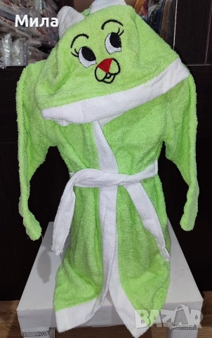 Детски хавлиени халати за баня, снимка 5 - Хавлии и халати - 51052512