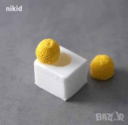 3d Пъпка цвят тичинка плод силиконов молд форма декор торта сладки фондан и др. украса