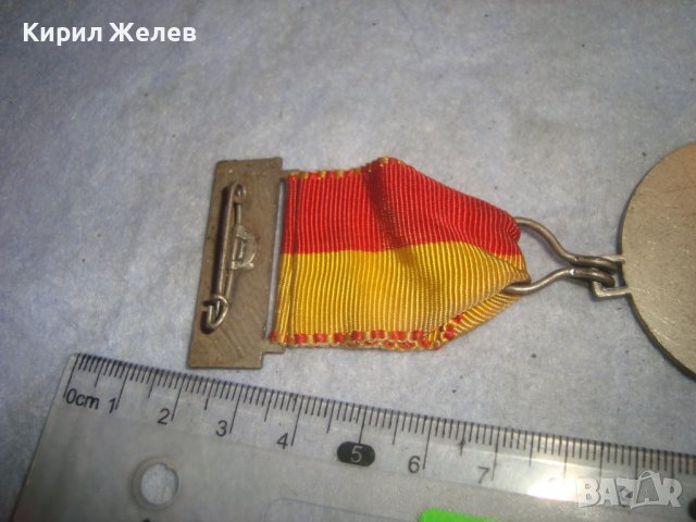 1972г. ХАНАУ РЯДЪК КОЛЕКЦИОНЕРСКИ ПОСРЕБРЕН БРОНЗОВ НЕМСКИ МЕДАЛ с РИЦАРСКИ ГЕРБ 30654 , снимка 8 - Антикварни и старинни предмети - 38026178