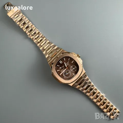 Мъжки часовник Patek Philippe Nautilus Brown 5712 с автоматичен механизъм, снимка 4 - Мъжки - 49462954