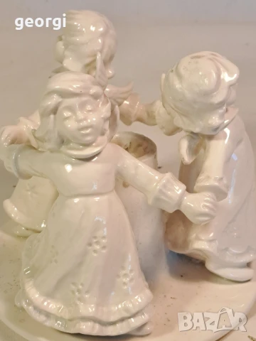 порцеланов свещник с ангелчета Goebel , снимка 6 - Декорация за дома - 50855858