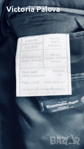 Сако ERMENEGILDO ZEGNA - ултра лукс и съвършен силует, снимка 6 - Сака - 52233745
