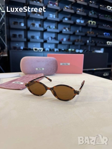 MIU MIU 🤍 Дамски Слънчеви Очила , снимка 7 - Слънчеви и диоптрични очила - 53468044