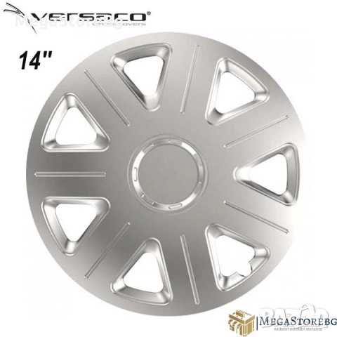 Тасове за джанти 13, 14, 15'' Versaco master silver, снимка 3 - Аксесоари и консумативи - 51960190