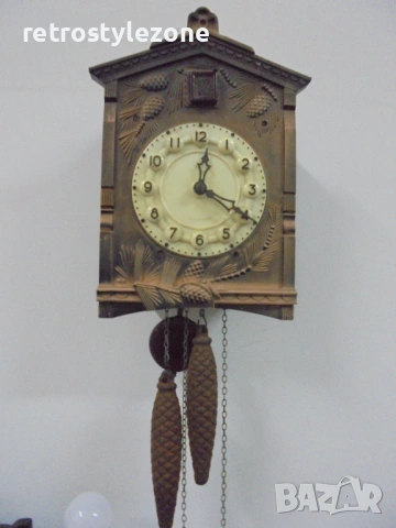 № 8503 Стар руски стенен часовник МАЯК , снимка 5 - Антикварни и старинни предмети - 53526845