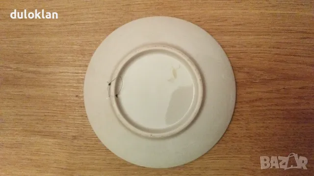 Красива порцеланова чиния от Каорле Италия., снимка 3 - Антикварни и старинни предмети - 47842161
