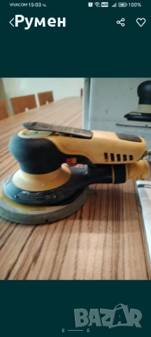 Пневматична шлайф машина МИРКА , снимка 6 - Други инструменти - 51149083