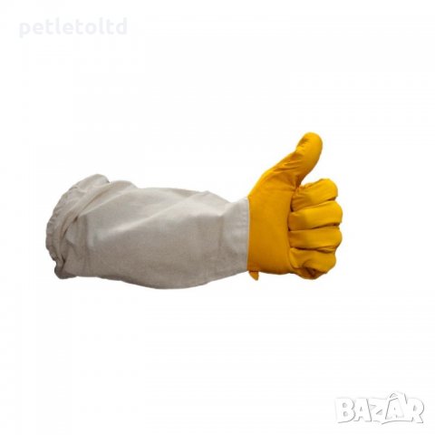 Пчеларски ръкавици модел 2020 от естествена кожа, снимка 2 - Други стоки за животни - 28674720