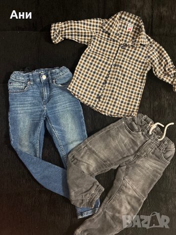 Лот дънки и риза , снимка 5 - Детски комплекти - 43288799