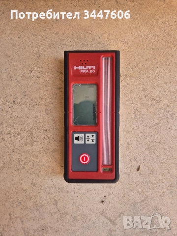 Hilti PRA 20 приемник за лазер, снимка 2 - Измервателни инструменти - 52210069