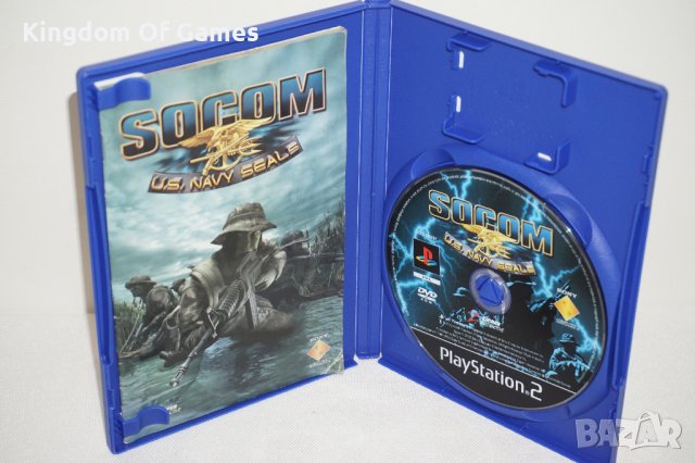 Игра за PS2 SOCOM: US Navy SEALs С Оригинална Кутия и Оригинален микрофон със слушалка, снимка 5 - Игри за PlayStation - 43824933