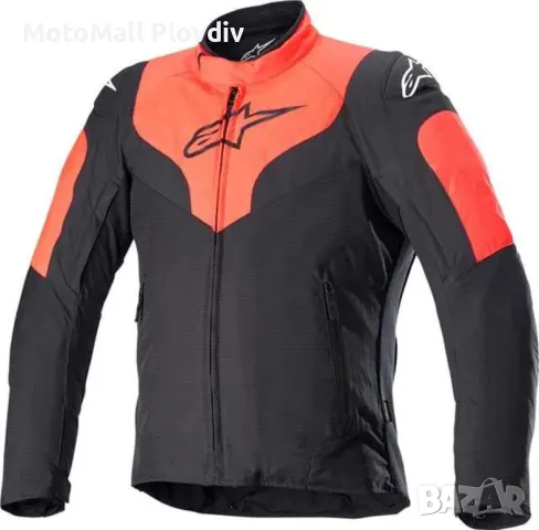 Яке Alpinestars RX-3 WP BLACK BLACK/RED мото мотор турър писта, снимка 3 - Аксесоари и консумативи - 49160247