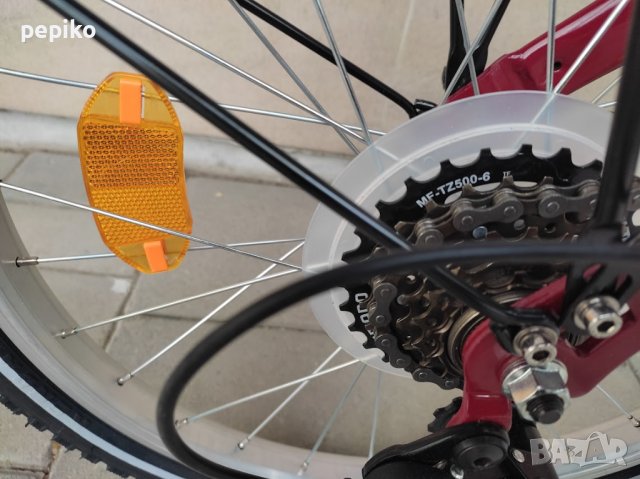 Продавам колела внос от Германия двойно сгъваем велосипед BACHINI FOLDING SPORT 20 цола, снимка 14 - Велосипеди - 39005197