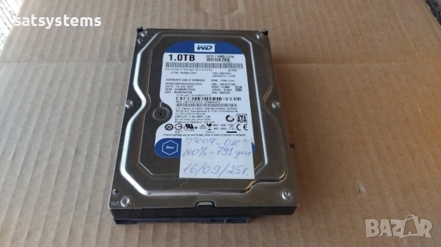 Хард диск Western Digital Caviar Blue WD10EZEX 1.0TB SATA 6.0Gb/s