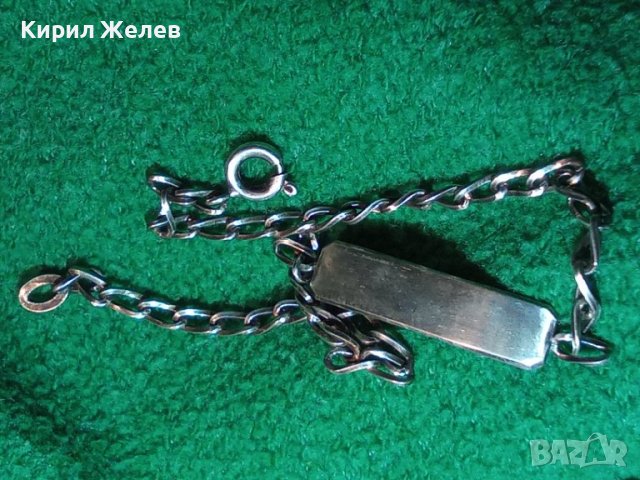 СТАРА СРЕБЪРНА РЕТРО АР ДЕКО ГРИВНА СРЕБРО 800 РЪЧНА МАЙСТОРСКА ИЗРАБОТКА 32132, снимка 2 - Гривни - 40475762