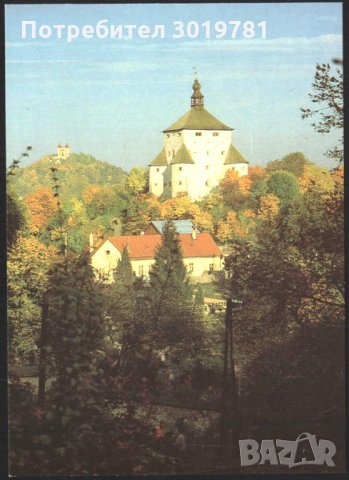 Пощенска картичка Изглед Банска Щявница от Словакия