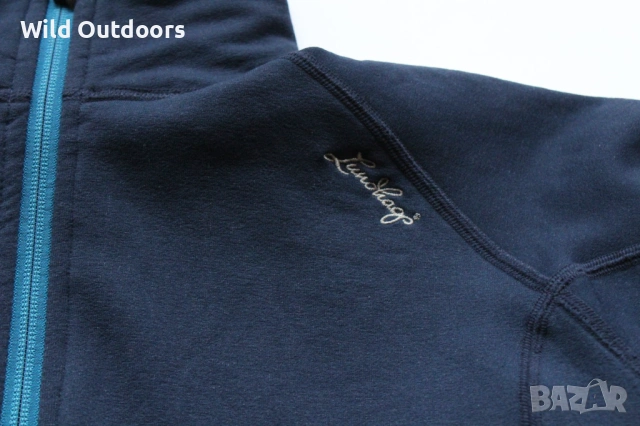 LUNDHAGS - мъжка стреч поларена горница, размер М, снимка 3 - Спортни дрехи, екипи - 53077644