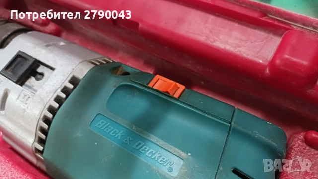 бормашина BLACK & DECKER , снимка 4 - Бормашини - 52437964
