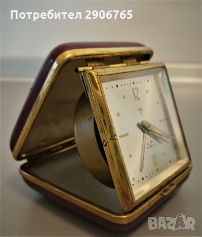Часовник будилник 60 часов китайски профилактиран, снимка 4 - Антикварни и старинни предмети - 35136925