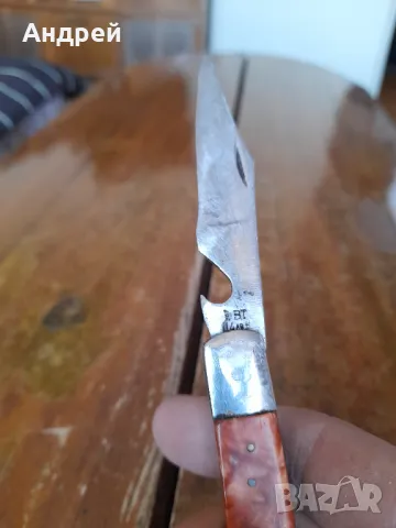 Стар джобен нож,ножче,ножка #102, снимка 5 - Други ценни предмети - 49546762