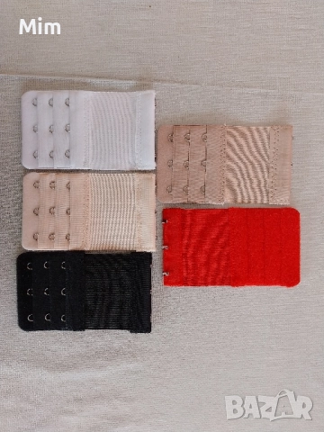 Удължение на сутиен, двуредно, триредово в различни цветове , снимка 6 - Бельо - 48902801