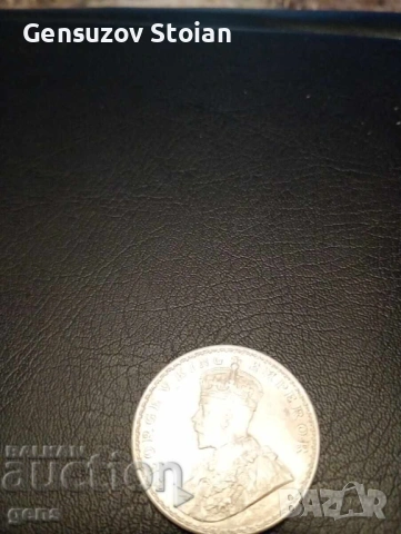 Индия 1 рупия 1919, снимка 2 - Нумизматика и бонистика - 53455174