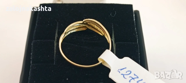 Нов-Златен пръстен -1,62гр/14кр, снимка 5 - Пръстени - 53255500