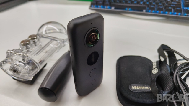 Insta360 ONE X камера с водолазен кейс, снимка 12 - Камери - 52872367