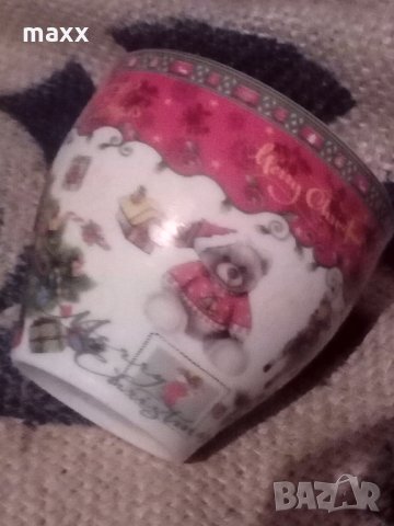 Чаша за кафе, чай, капучино коледна , снимка 3 - Чаши - 28644195