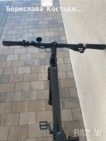 Употребявано ел. колело E-BIKE ORBEA VIBE H30 EQ XL 2022Night Black само на 350km, снимка 3 - Велосипеди - 47620661