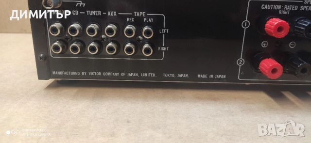 Усилвател JVC AX-222, снимка 9 - Ресийвъри, усилватели, смесителни пултове - 53275280