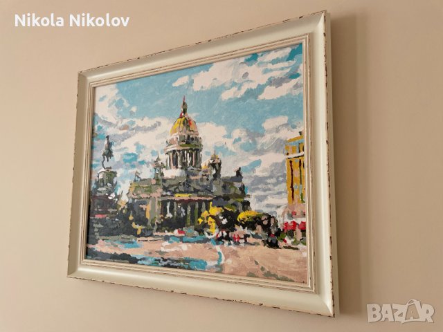 Авторска Картина. София. Sofia, снимка 4 - Картини - 39737797