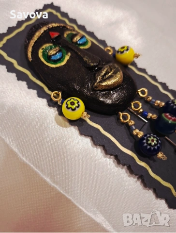 Брошка "Африка", снимка 2 - Подаръци за жени - 53036917