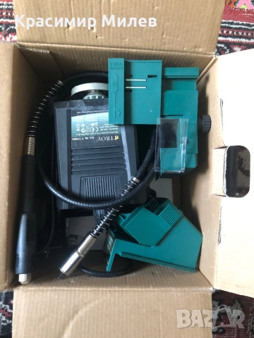 Станция за заточване на инструменти, 3 в 1, Трой, 17059, 65W, снимка 4 - Други машини и части - 52913187