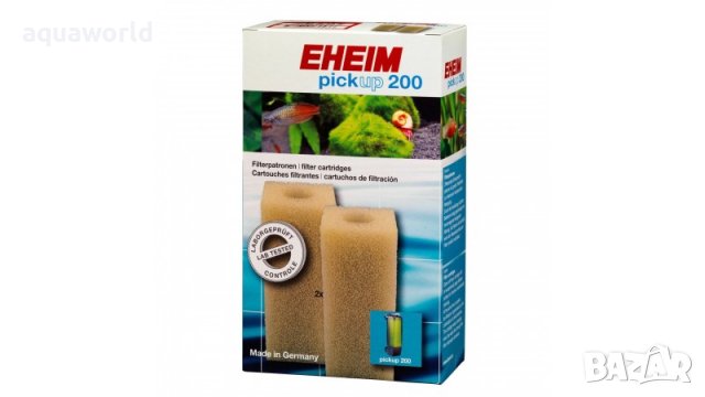 "Безплатна доставка" Резервни вати за филтър EHEIM Pickup 200, снимка 1 - Оборудване за аквариуми - 39550202