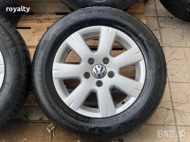 Джанти 15 5х112 Audi VW Golf Passat Seat Skoda 5x112 Фолксваген Ауди, снимка 4 - Аксесоари и консумативи - 51750260