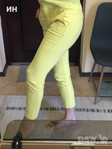  Жълт панталон, снимка 1 - Панталони - 38041536